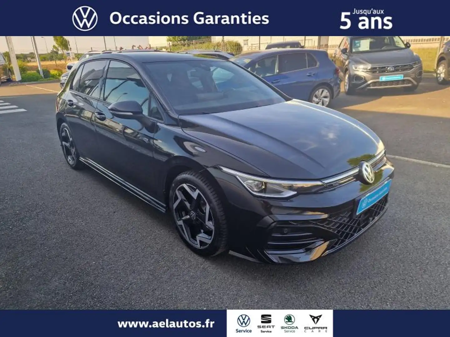 Volkswagen Golf 1.5 eTSI OPF 150ch R-Line DSG7 Noir - 2