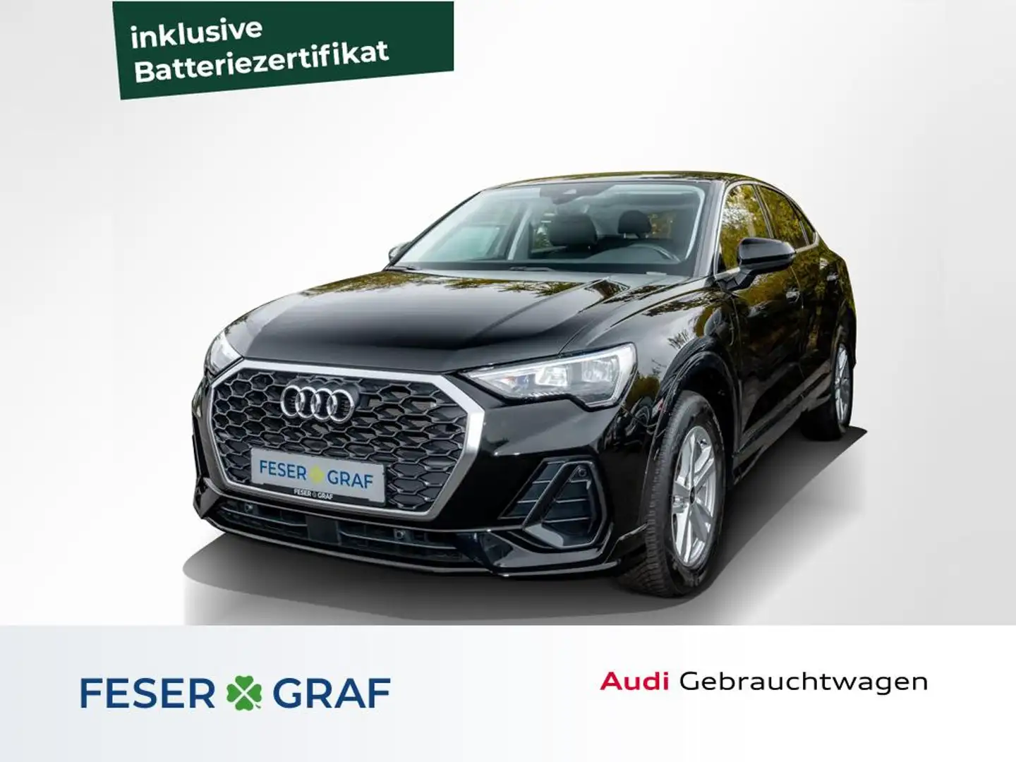 Audi Q3 Sportback 45 TFSI e /LED/Navi+/Sitzhzg/PDC Schwarz - 1
