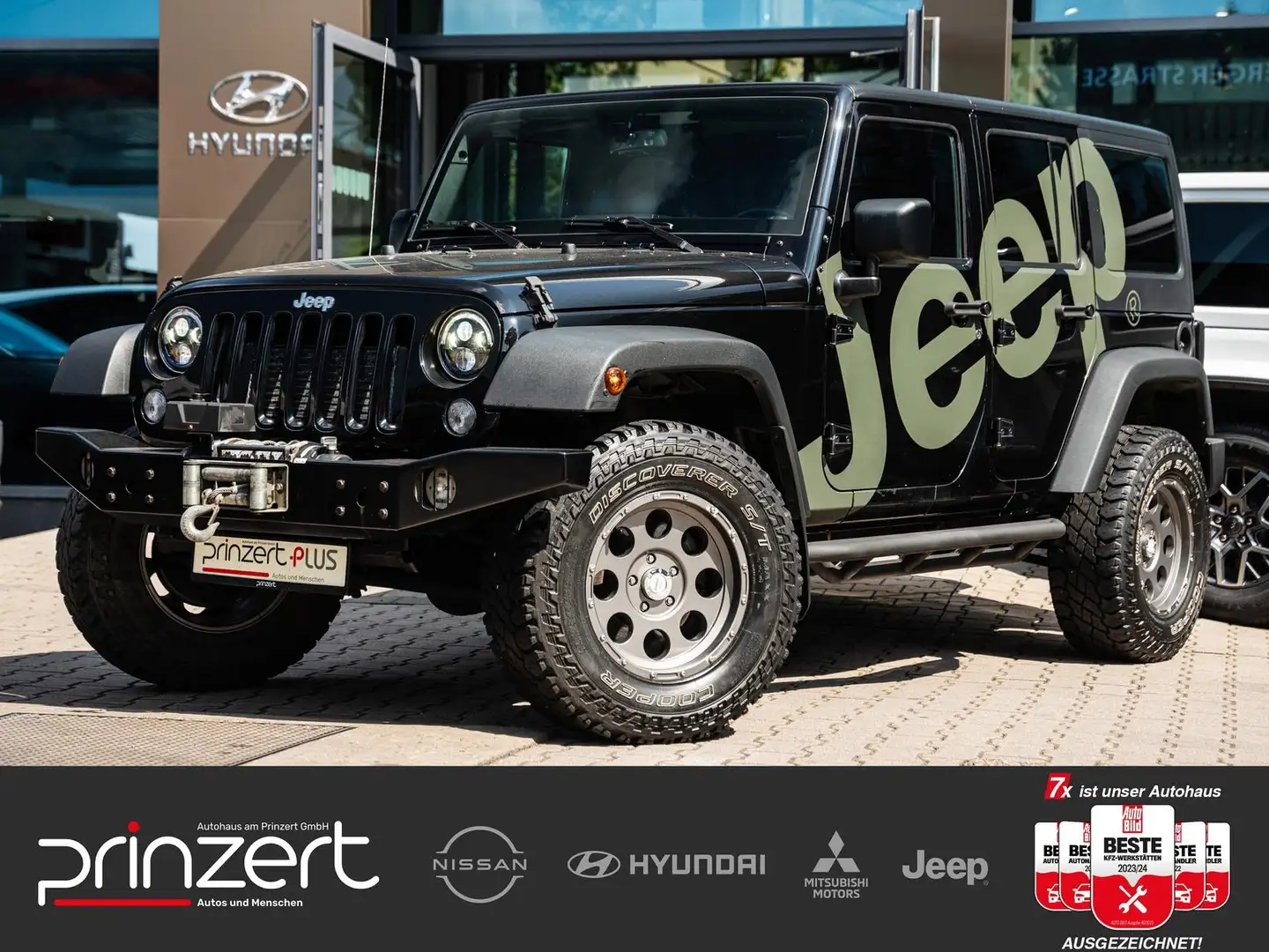 Jeep Wrangler 2.8 CRD Unlimited "Sport" Rückfahrkamera Чёрный - 1