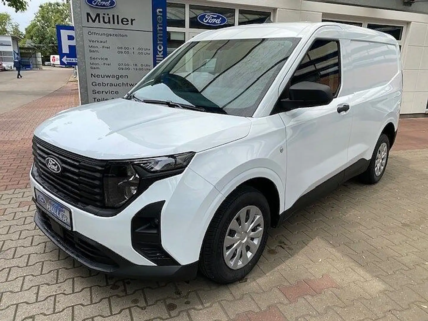 Ford Transit Courier 1.0EcoB.''Trend''PDC,Klima Weiß - 1