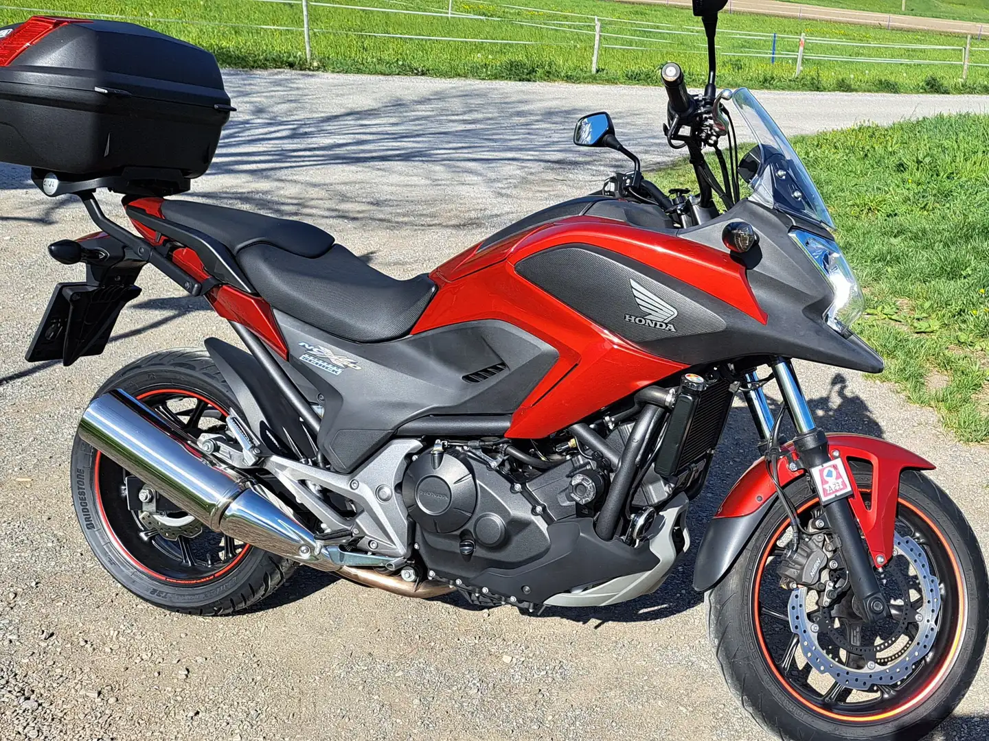 Honda NC 750 NC750X Piros - 1