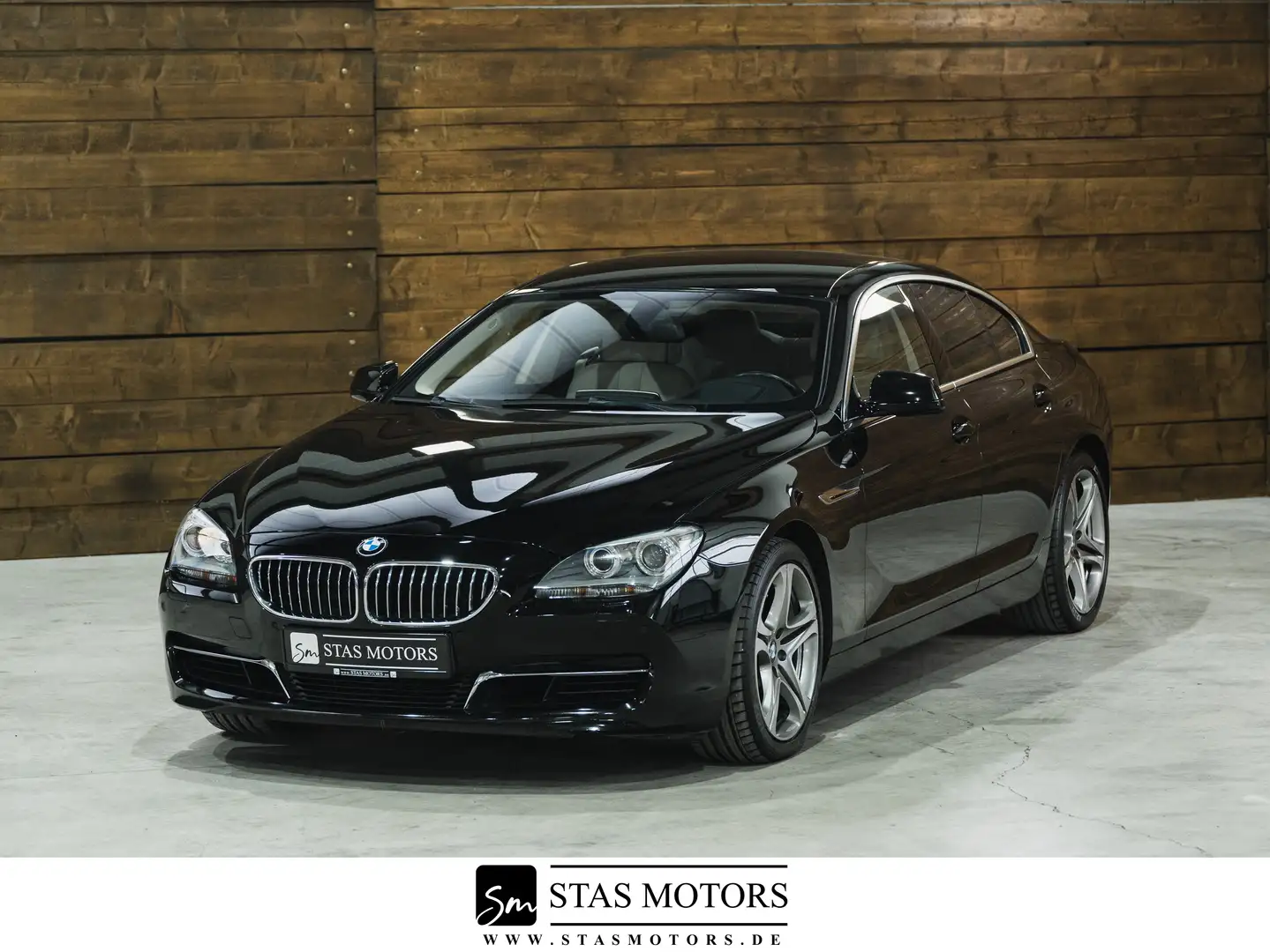 BMW 640 BMW 640I GRAN COUPÈ*HEAD-UP*8FACH*GARANTIE Schwarz - 1