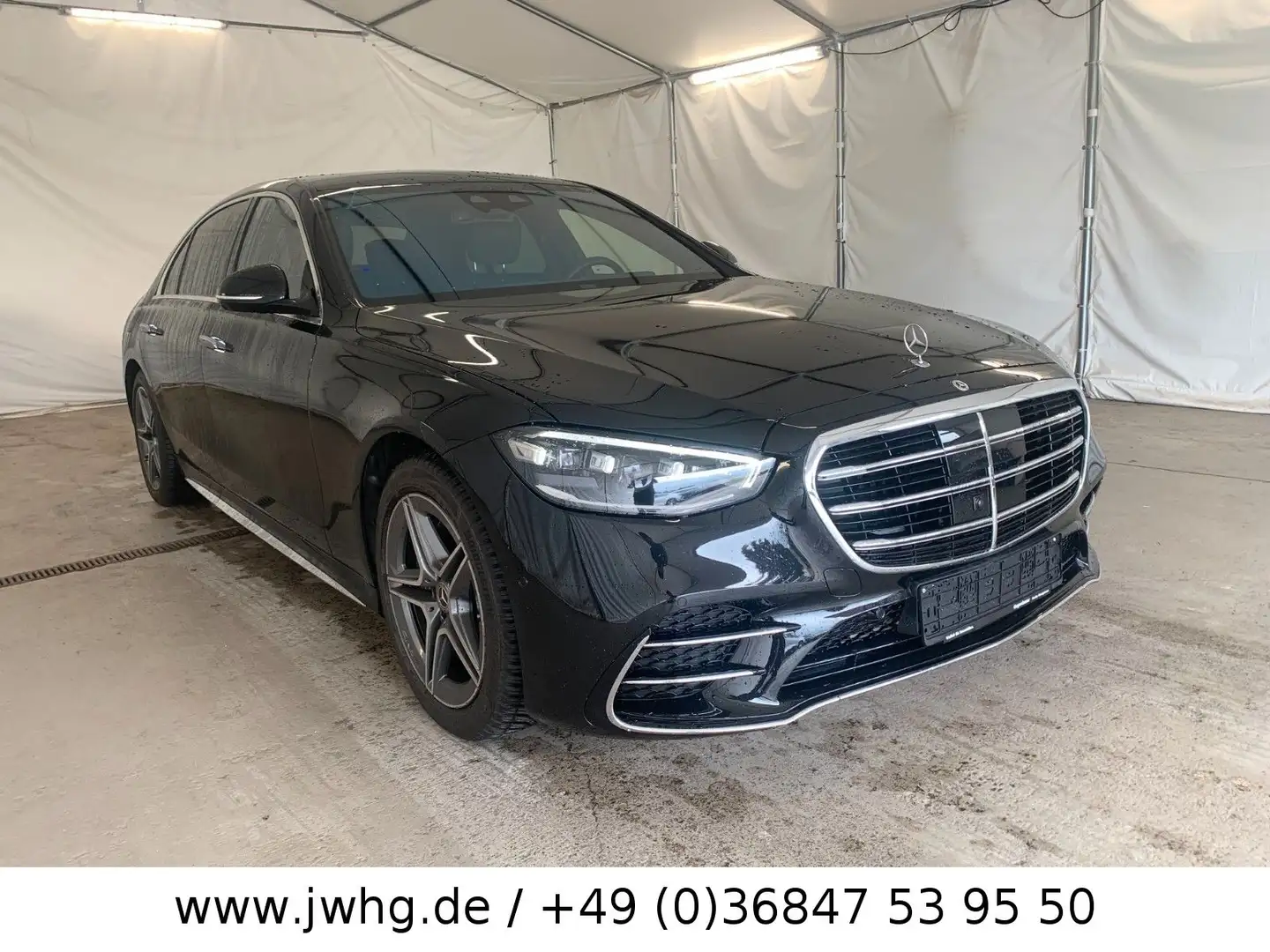 Mercedes-Benz S 580 e Lang AMG Line 360Grad 4xSiKlima Keyless Schwarz - 2