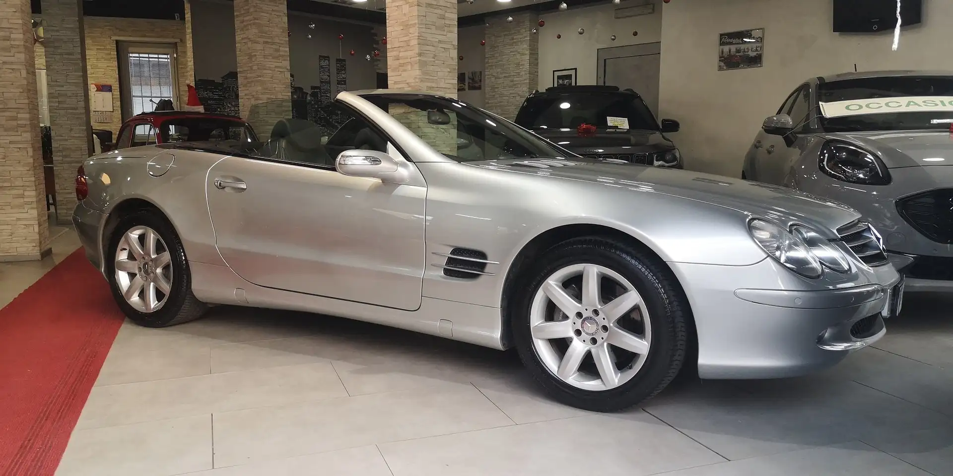 Mercedes-Benz SL 500 V8 RIGHT DRIVE / Guida Destra-ASI- Agev. Fisc-Assi Argento - 1