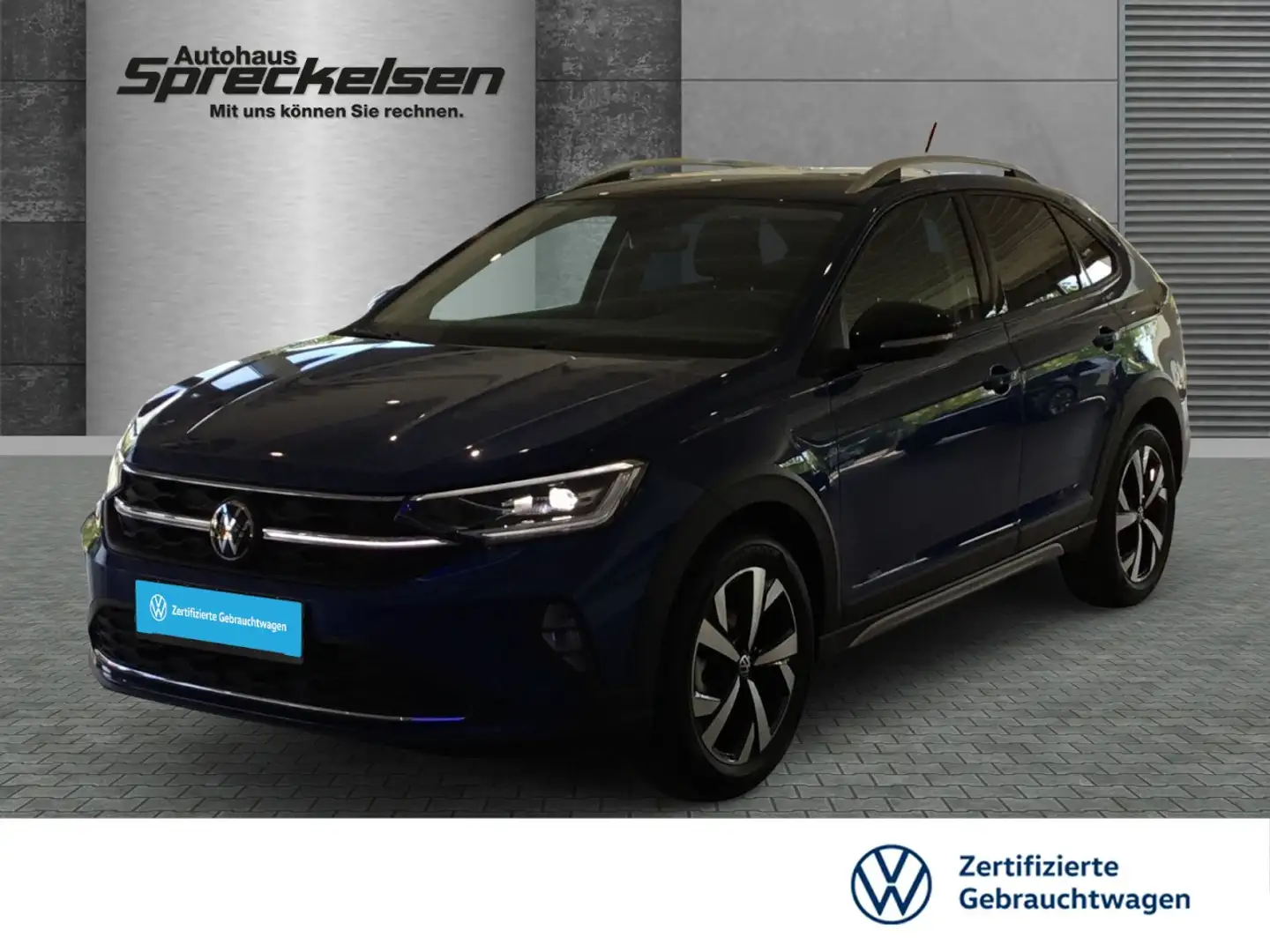 Volkswagen Taigo 1.0 TSI++Aut.++LED++Navi++Tempomat++ Klima Navi Bleu - 1