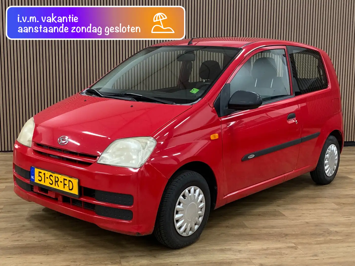 Daihatsu Cuore 1.0-12V Osaka Червоний - 1