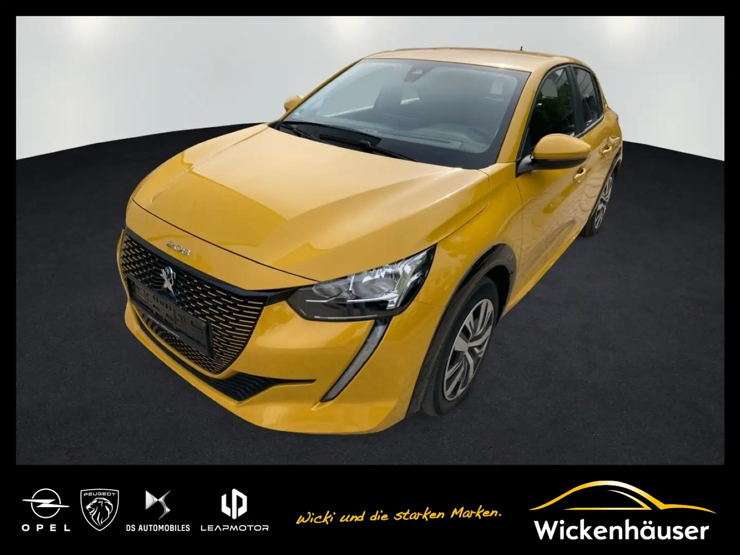 Peugeot 208 e- 136 (e-) Verkehrszeichenerkennung Gelb - 1