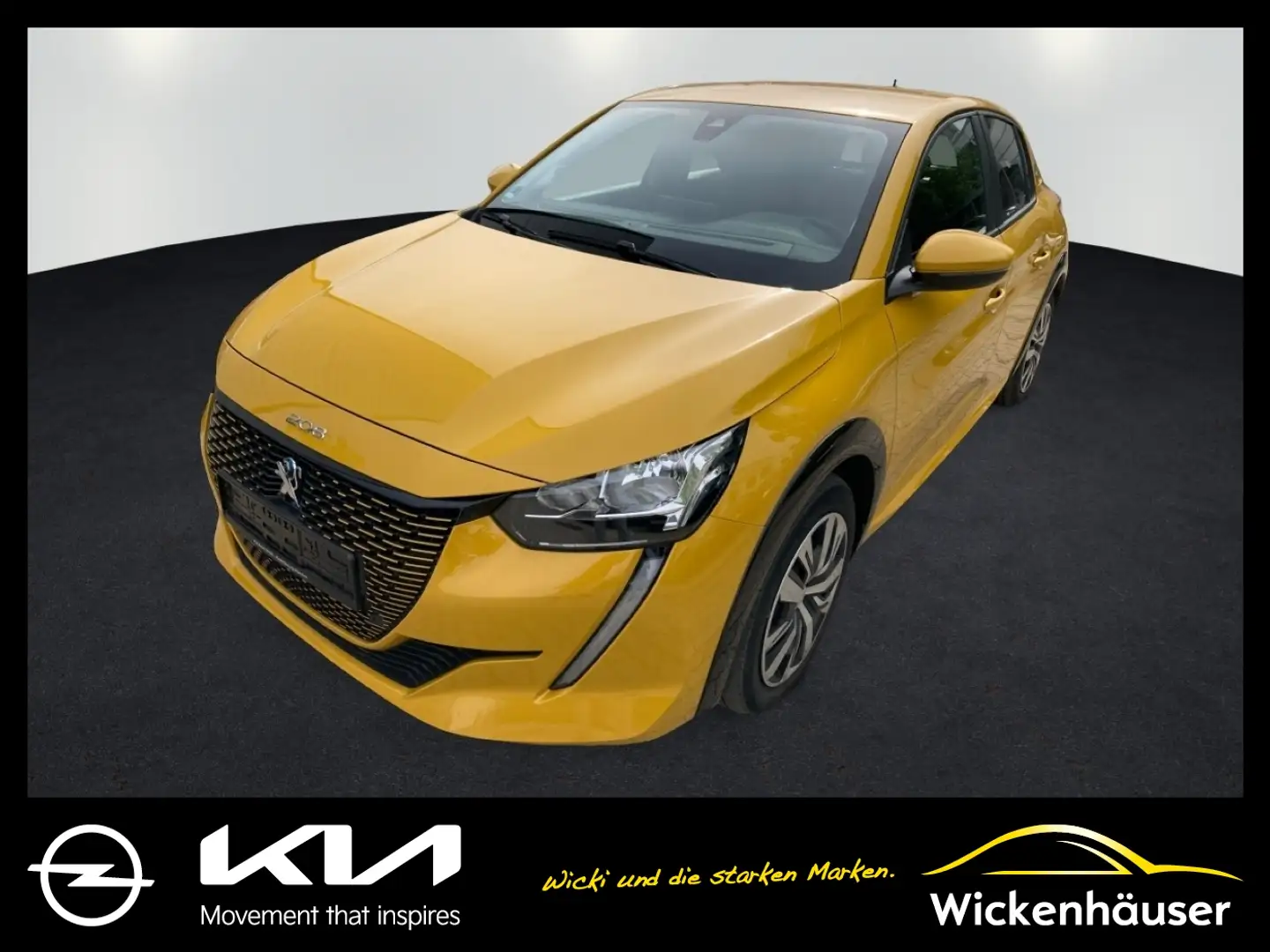 Peugeot 208 e- 136 (e-) Verkehrszeichenerkennung Gelb - 1