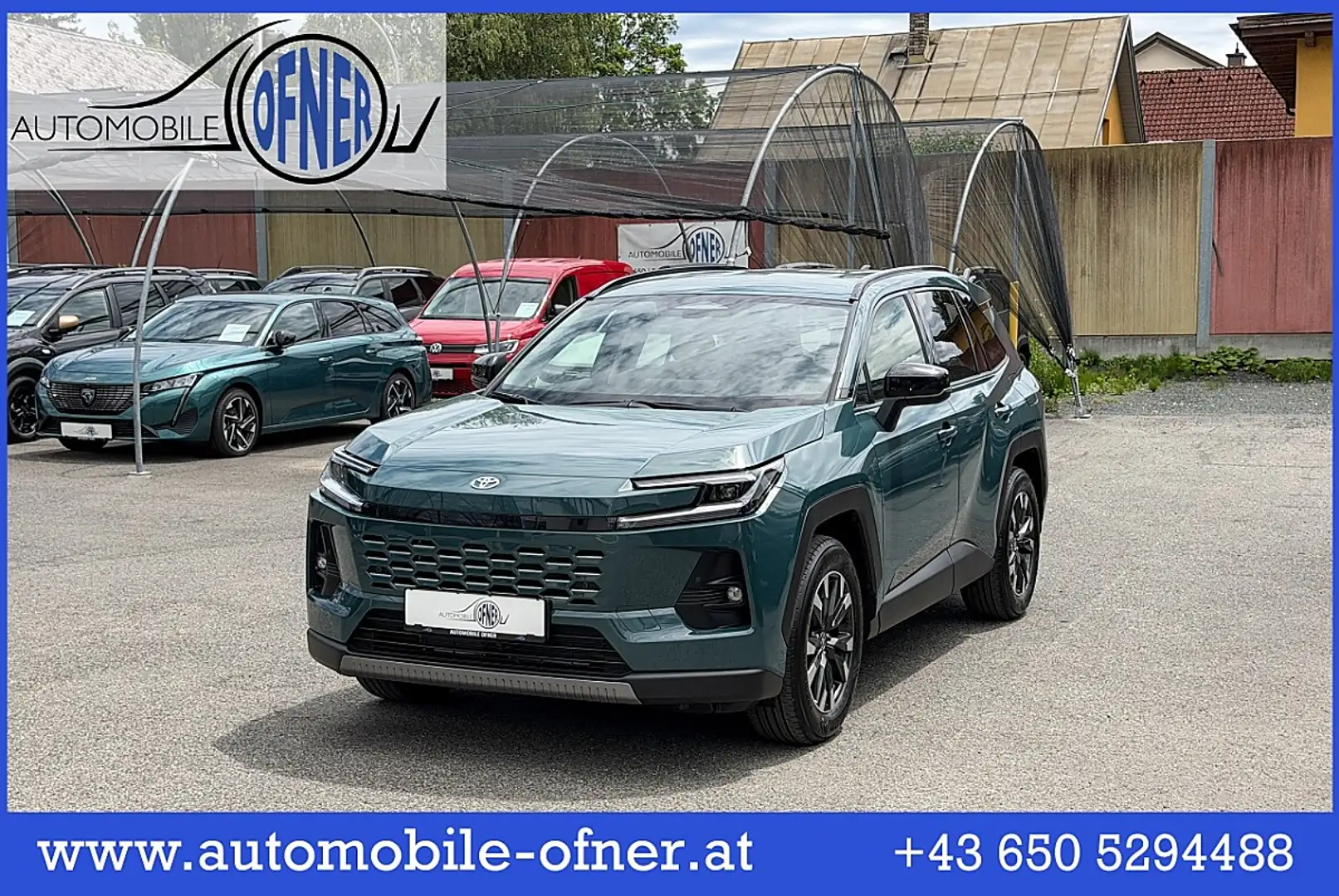 Toyota RAV 4 RAV4 2,5 Hybrid Teamplayer 4WD Aut. LED PDC Kam... Grün - 1