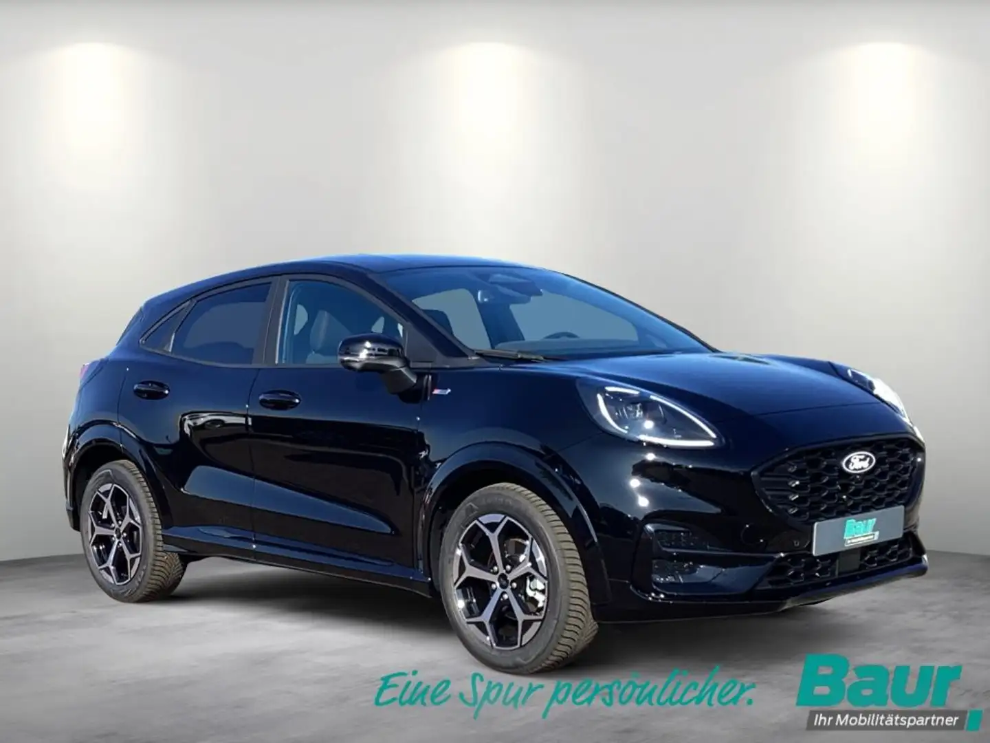 Ford Puma 1.0 EcoBoost Hybrid Aut. ST-LINE Navi LED WinterP Schwarz - 2