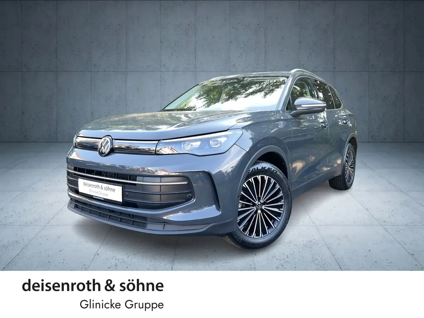 Volkswagen Tiguan Life 1.5 eTSI AHK/LED+/Nav/IDA/Kam/ACC/18 Grau - 1