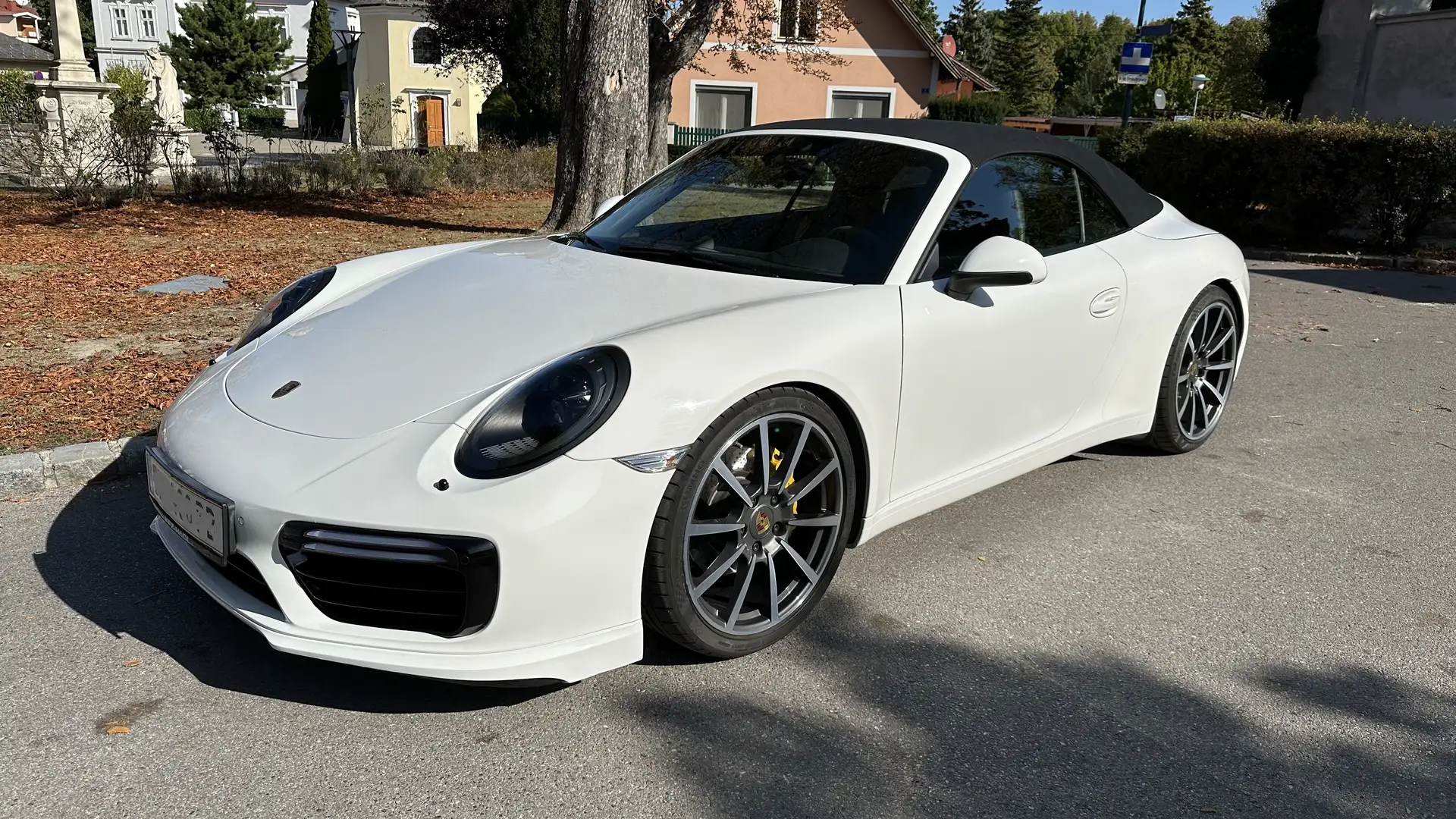 Porsche 991 911 Carrera Cabrio Weiß - 1