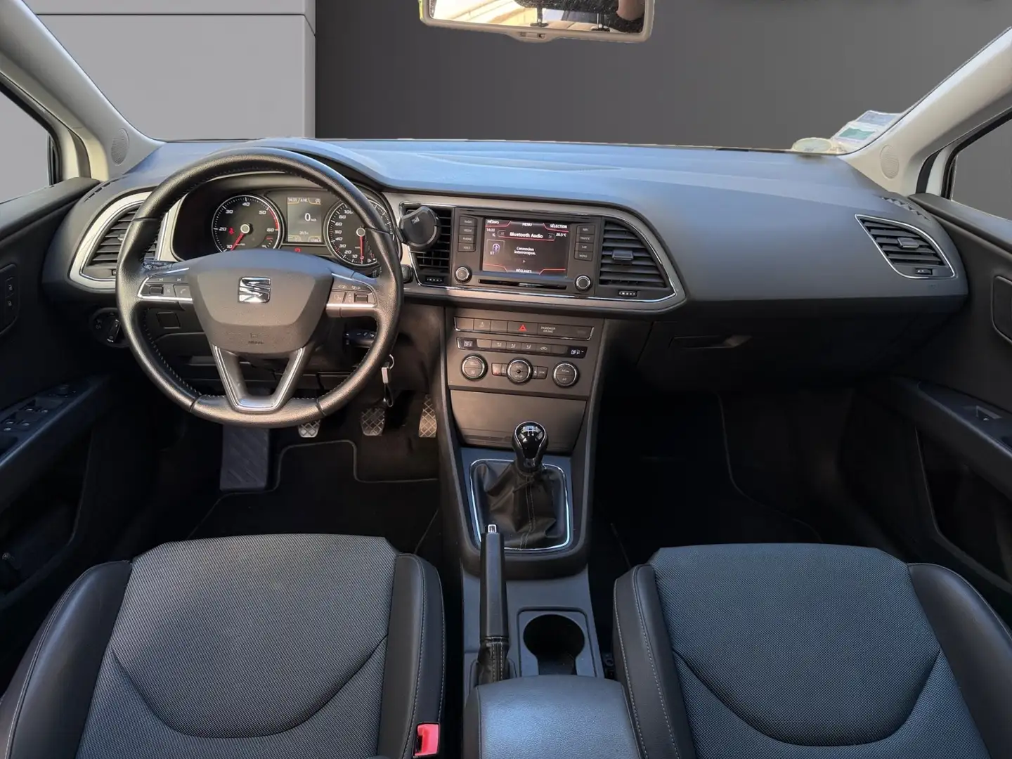 SEAT Leon Leon 1.6 TDI 105 Start/Stop i-Tech Blanc - 2