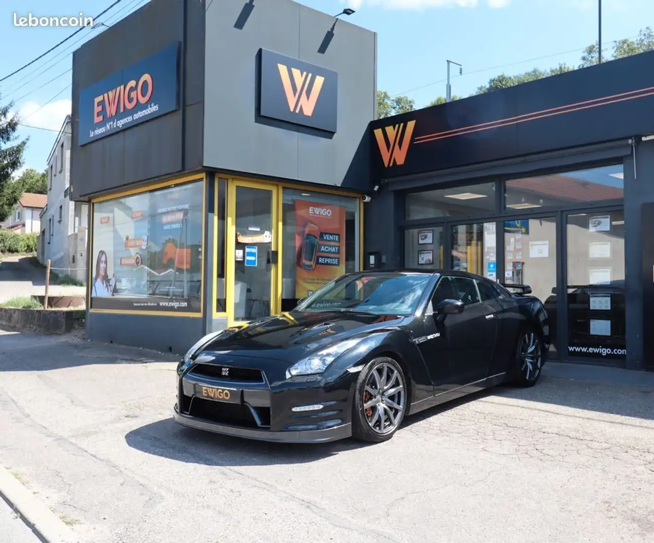 Nissan GT-R 3.8 530 ch black edition 4wd bva + son bose gps Noir - 1