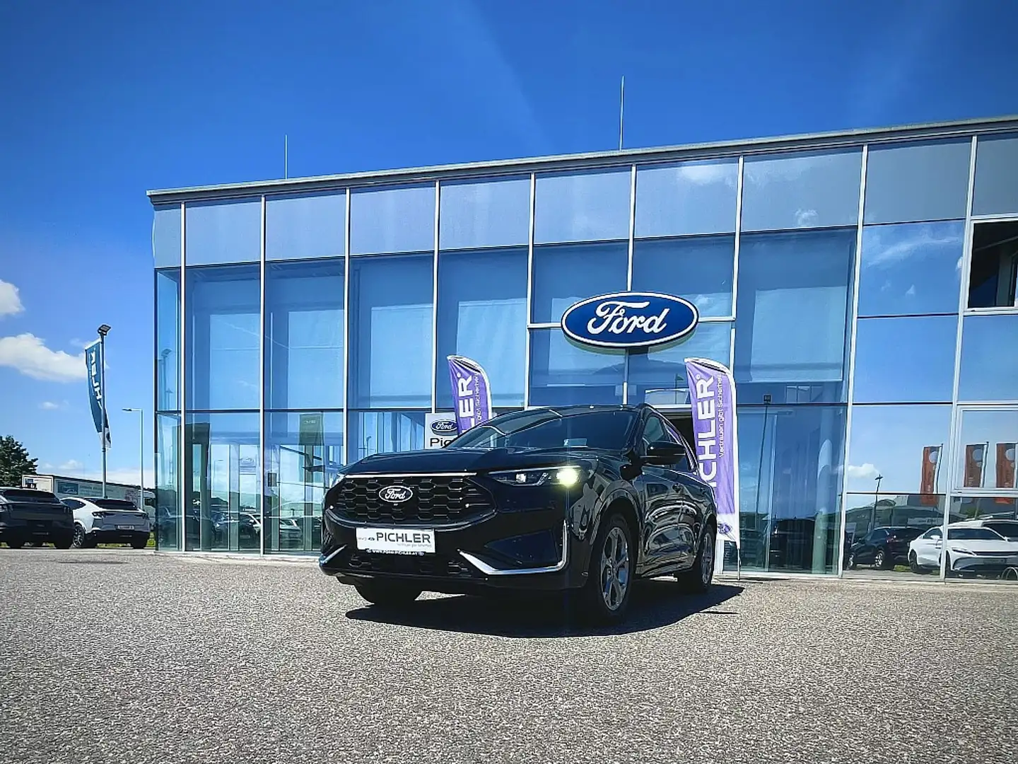 Ford Kuga ST-Line X 2,5 Duratec FHEV  180PS Aut. LEASING ... Schwarz - 1