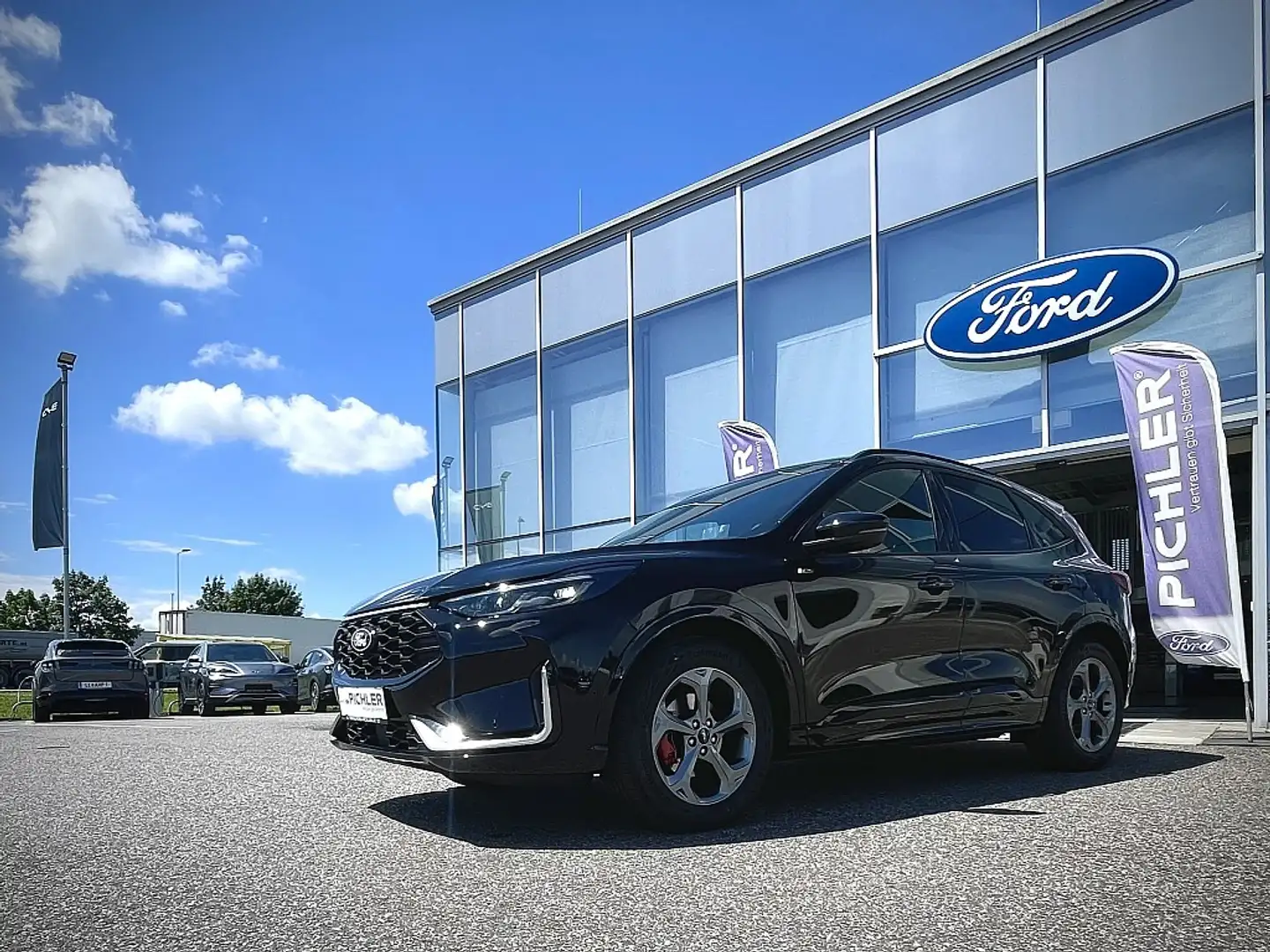Ford Kuga ST-Line X 2,5 Duratec FHEV  180PS Aut. LEASING ... Schwarz - 2