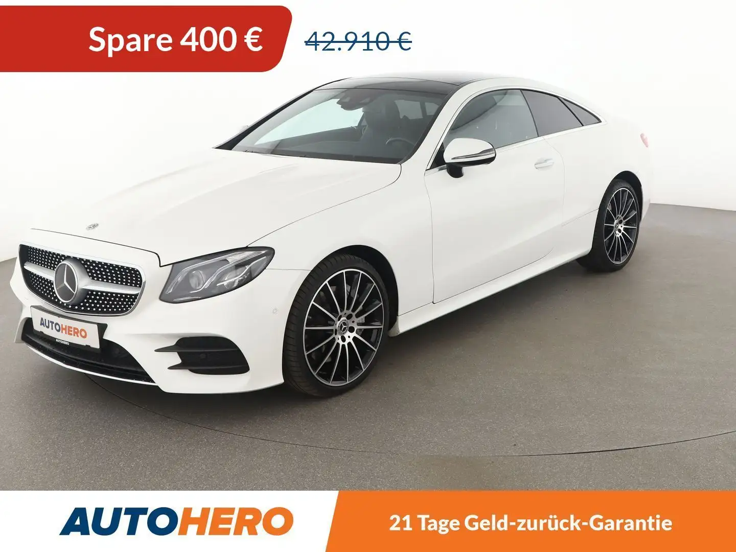 Mercedes-Benz E 450 E 450 4Matic AMG Line Aut.*MULTIBEAM*BURMESTER* Weiß - 1