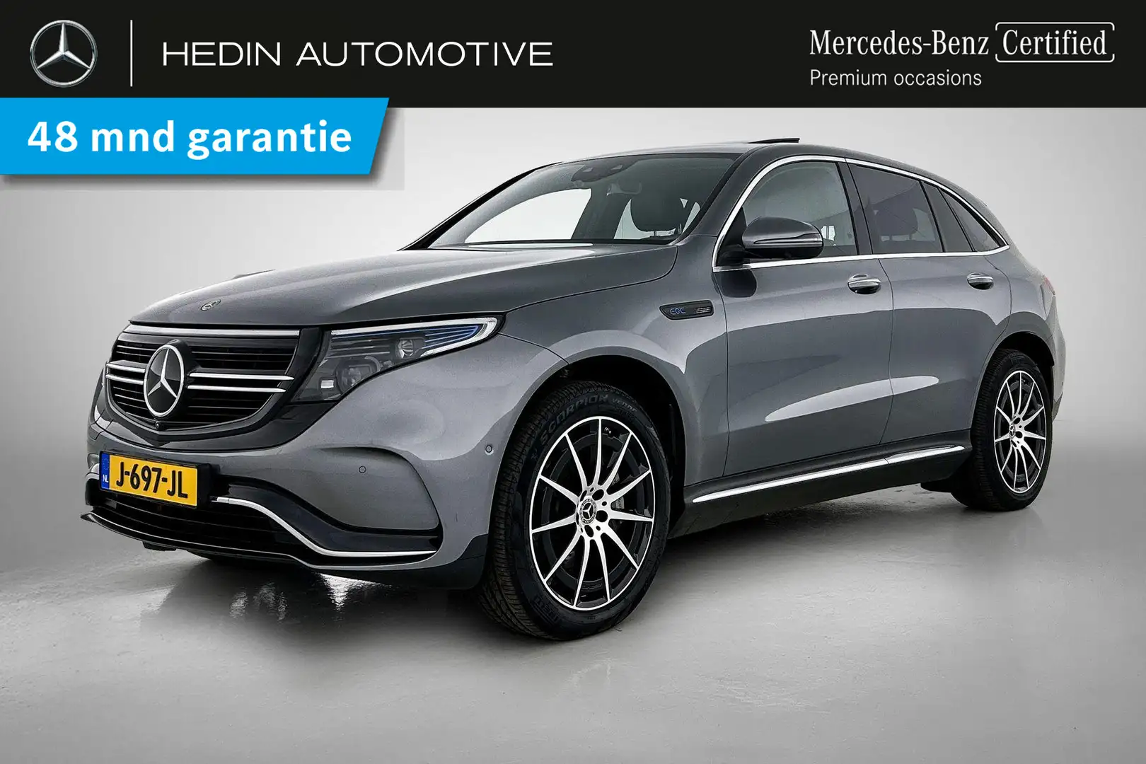 Mercedes-Benz EQC 400 EQC 4MATIC Business Solution AMG | Premium Plus Pa Grijs - 1