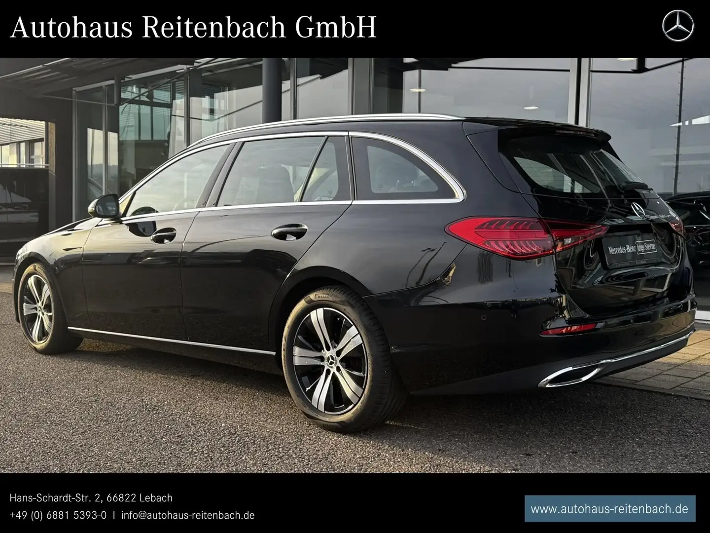 Mercedes-Benz C 300 C300dT AVANTGARDE+AHK+TOTW AMBIENTE+EASYPACK+LED Schwarz - 2