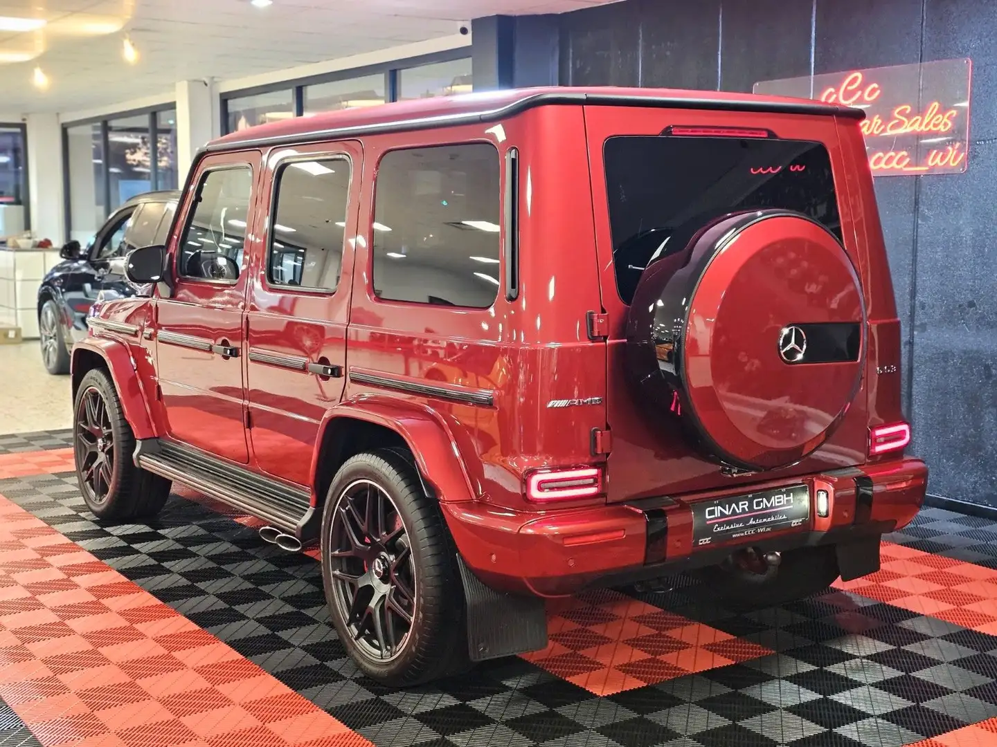 Mercedes-Benz G 63 AMG Station (CARBON/TV/DISTR/BELÜFT/STERNEN Rosso - 2