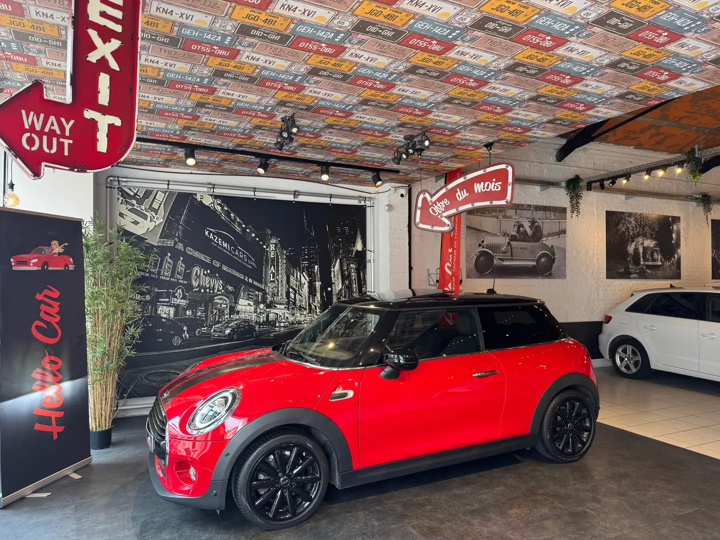 MINI Cooper Mini 1.5A Cooper * BOITE AUTO * TOIT OUVRANT * GPS Rouge - 1
