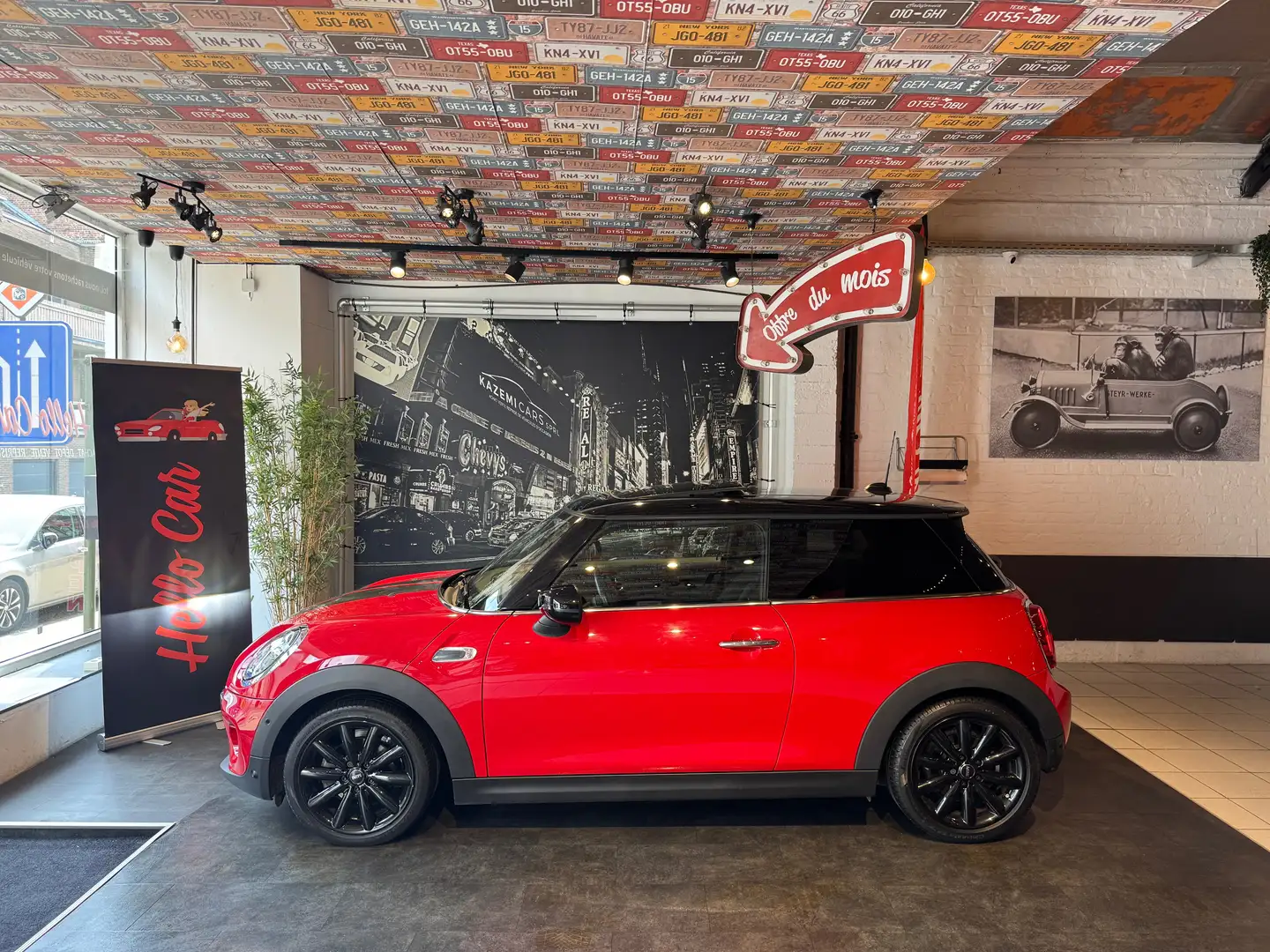 MINI Cooper Mini 1.5A Cooper * BOITE AUTO * TOIT OUVRANT * GPS Rouge - 2