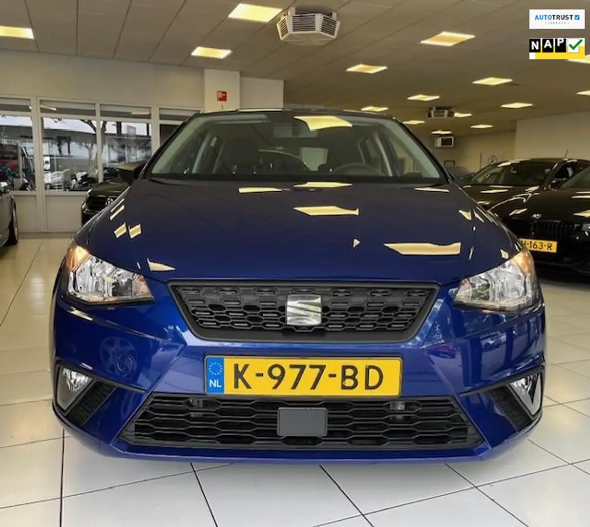 SEAT Ibiza 1.0 Reference/NL auto/Cruise control/Airco/Bluetoo Blauw - 1