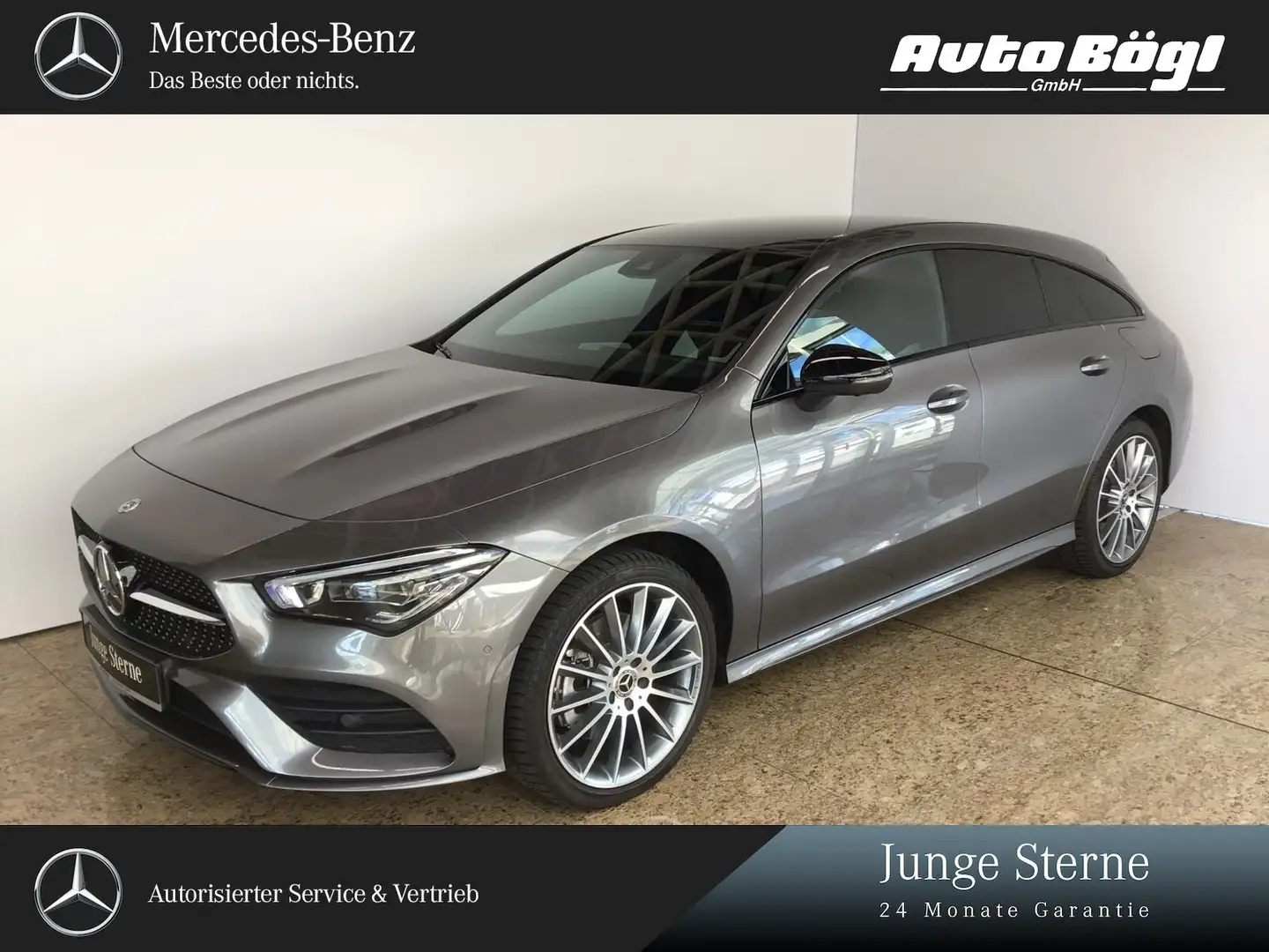 Mercedes-Benz CLA 250 CLA 250 e SB AMG Line MBUX BEAM Night 360° LM19' Grau - 1