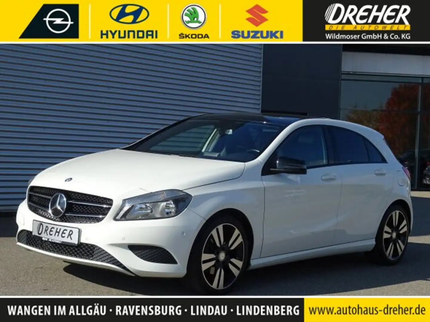 Mercedes-Benz A 200 A 200 Urban Pano.-Dach/Kamera/Sitzhzg./LM Autom. Weiß - 1