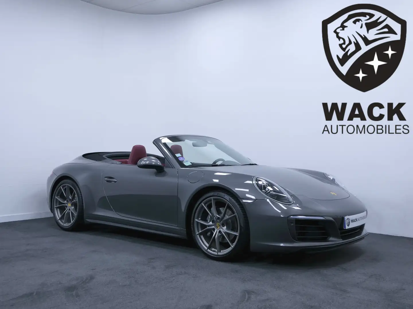 Porsche 911 991.2 CARRERA 4 CABRIOLET 3.0L 370 CV PDK / PSE Gris - 1