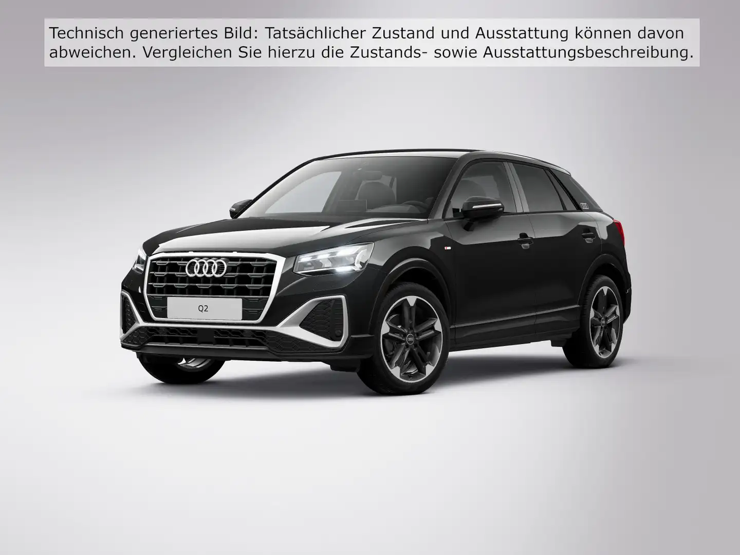 Audi Q2 S line 35 TFSI S tr. Schwarz - 2