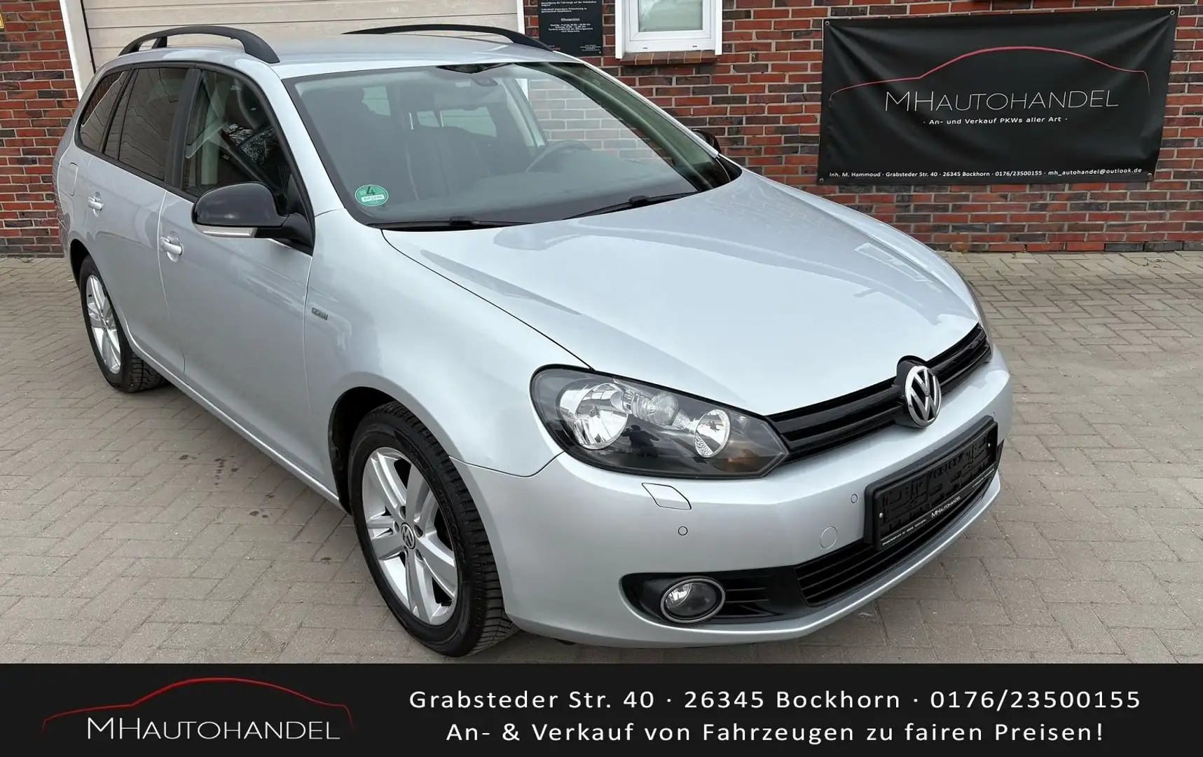 Volkswagen Golf Variant Match 1.6 TDI *2.Hand*Navi*PDC*Sitzhzg*Finanzier* Gris - 1
