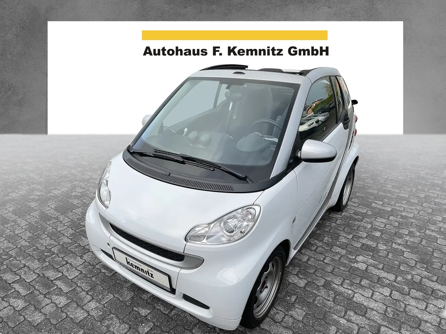 smart forTwo Cabrio mit Sitzheizung Weiß - 2