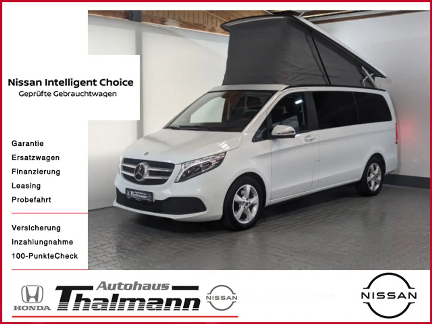 Mercedes-Benz Vito V -Klasse Vito Marco Polo 220 d HORIZON EDI Blanc - 1