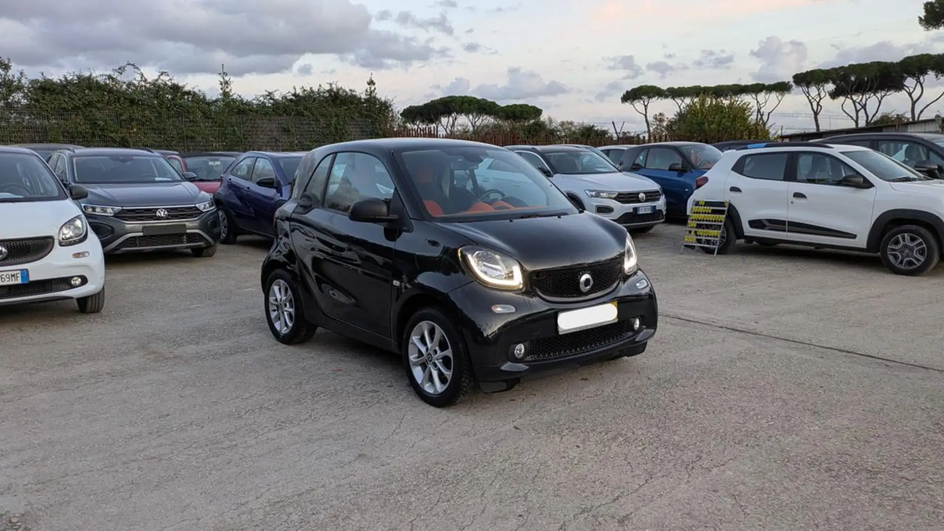 smart forTwo 1.0cc 71cv CERCHI IN LEGA CRUISE CONTROL Nero - 1