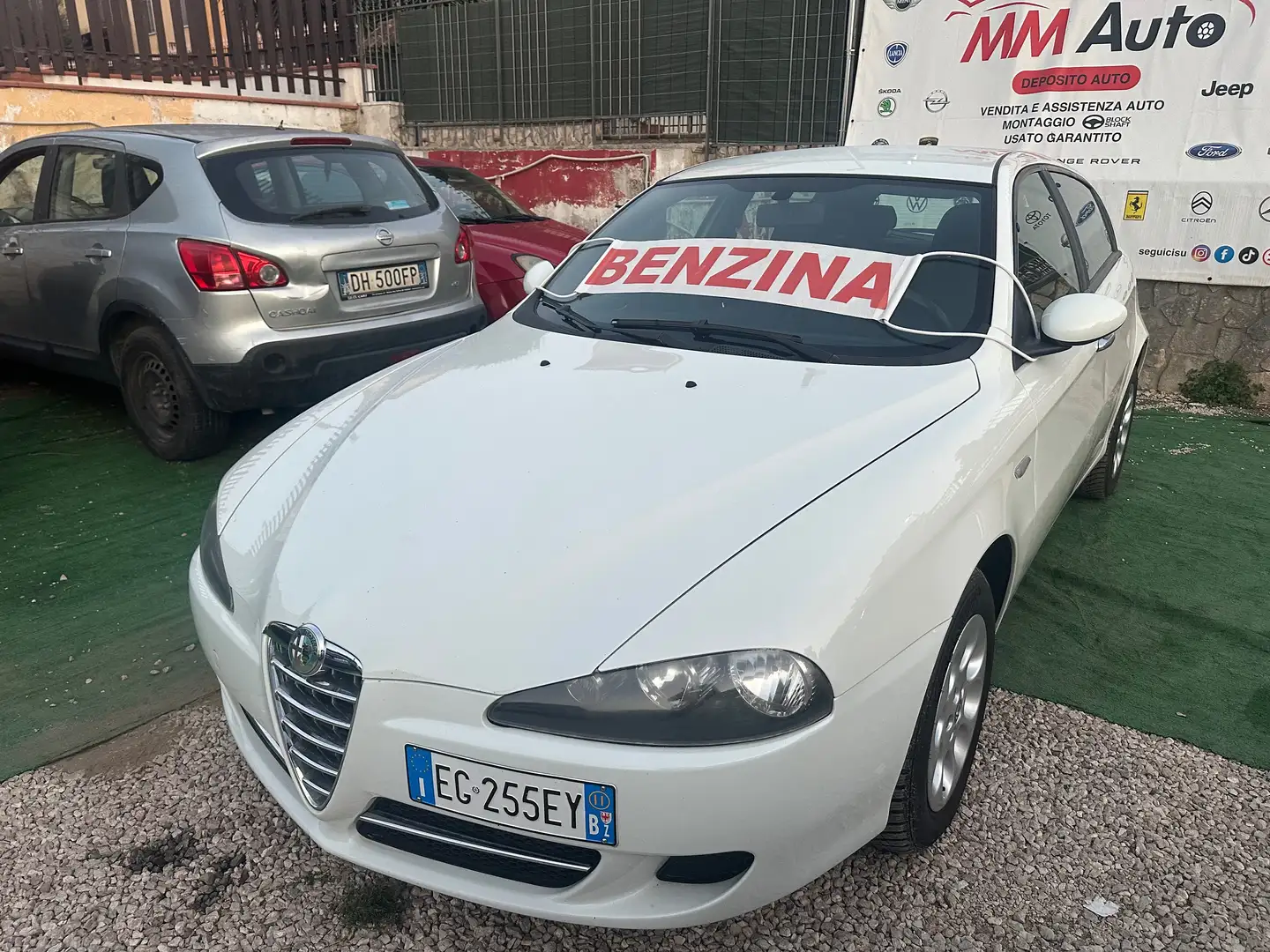 Alfa Romeo 147 147 5p 1.6 ts 16v BlackLine 105cv Bianco - 2