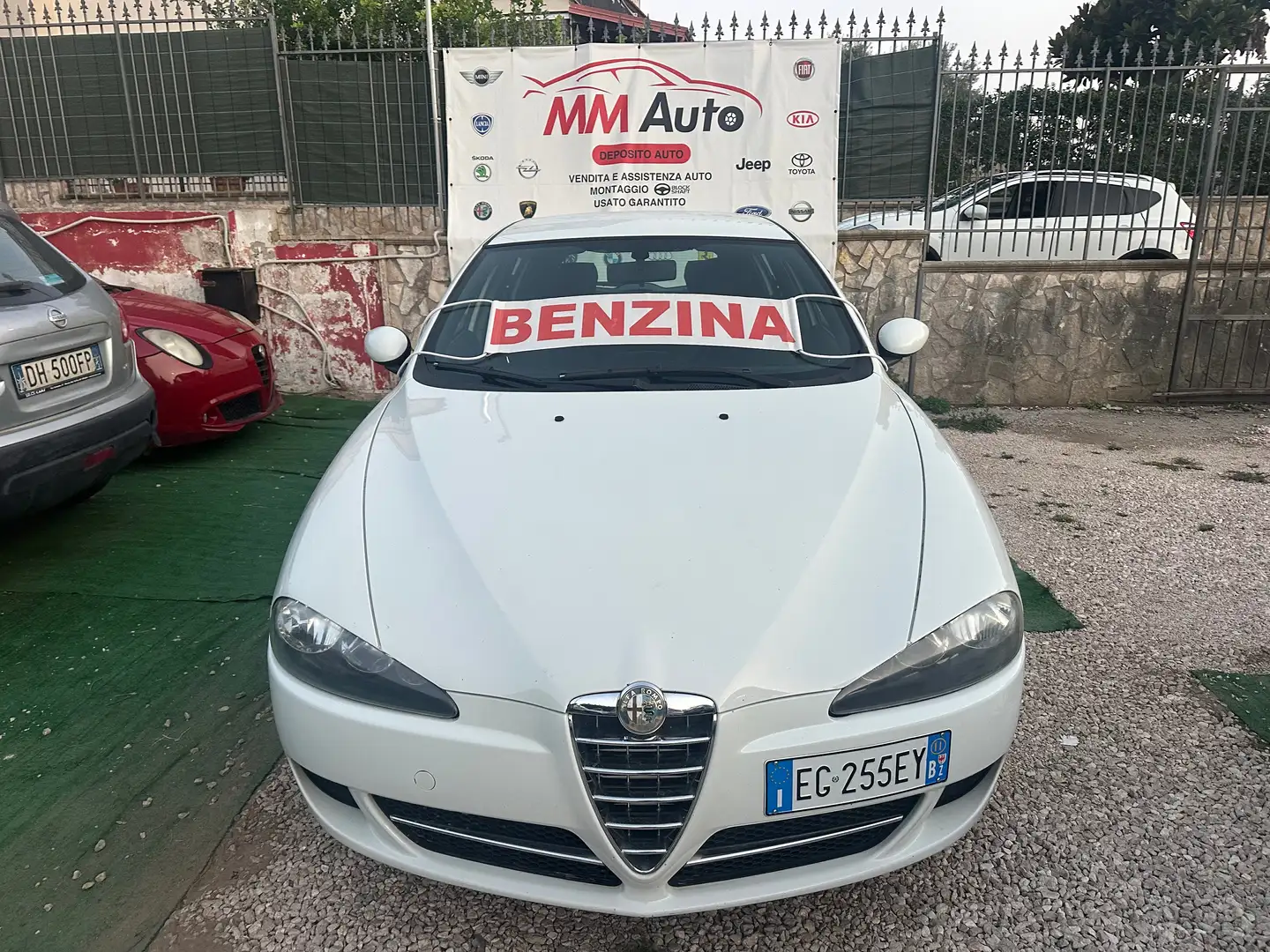 Alfa Romeo 147 147 5p 1.6 ts 16v BlackLine 105cv Bianco - 1