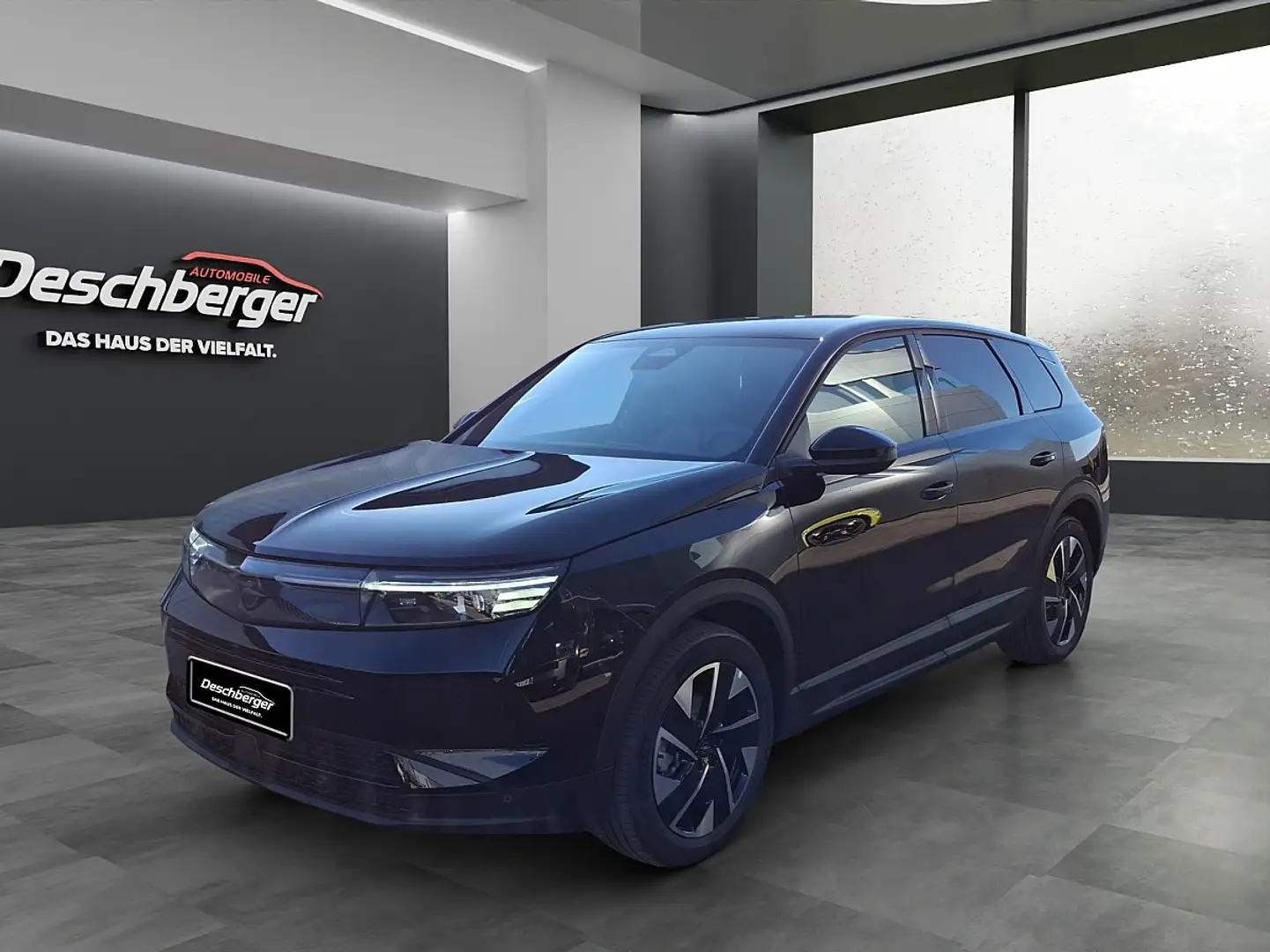 Opel Grandland 1.2 MHEV GS Aut. Schwarz - 1