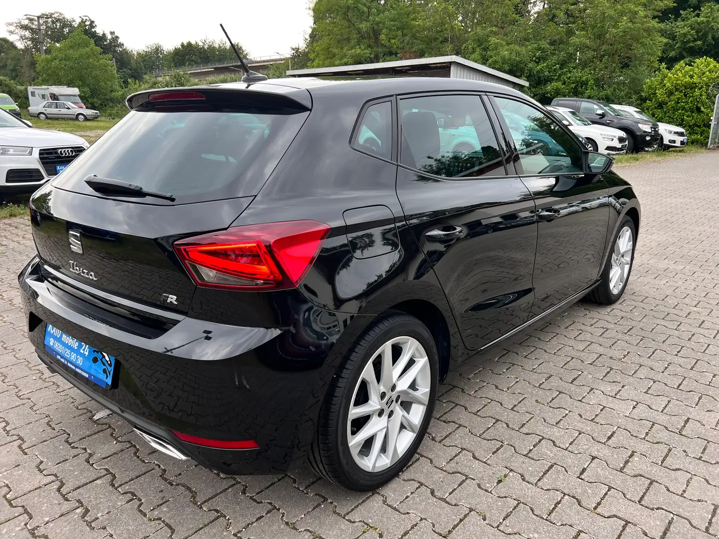 SEAT Ibiza FR 1.0 TSI Full LED Wired & Wireless App-Connect.. Zwart - 2