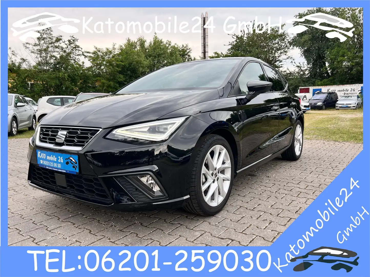 SEAT Ibiza FR 1.0 TSI Full LED Wired & Wireless App-Connect.. Zwart - 1