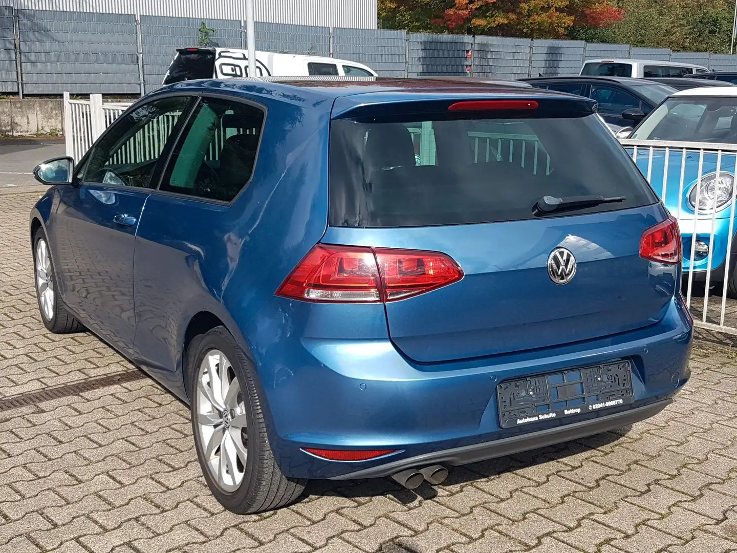 Volkswagen Golf 1.4 TSI Highline Xenon Sitzhzg. Parkpilot Blau - 2