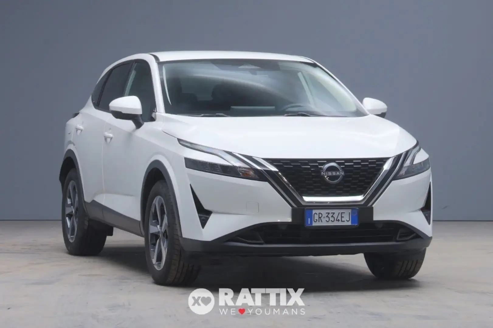 Nissan Qashqai 1.3 Mhev 140CV N-Connecta Bianco - 1