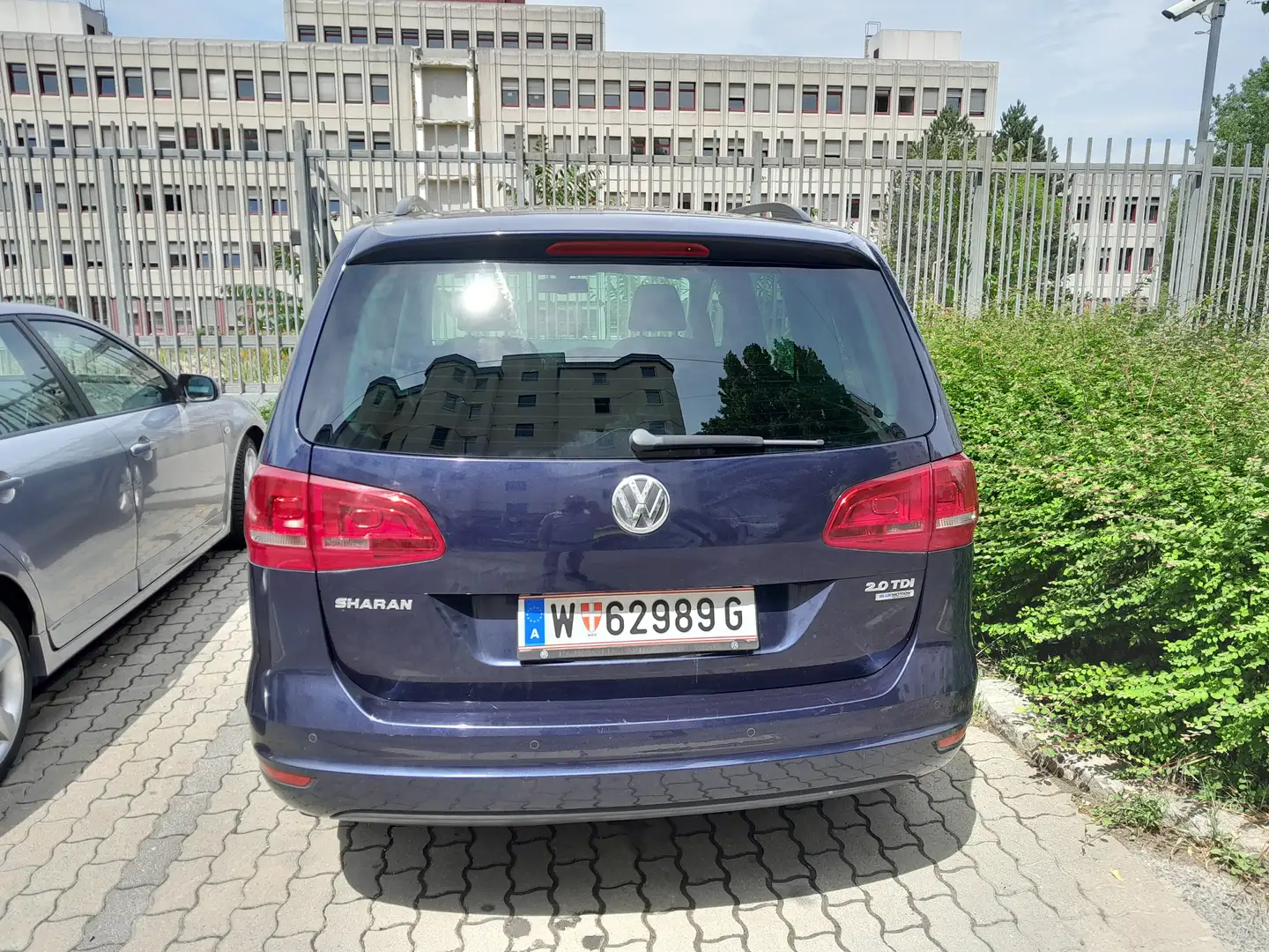 Volkswagen Sharan Sharan Comfortline BMT 2,0 TDI Blau - 2