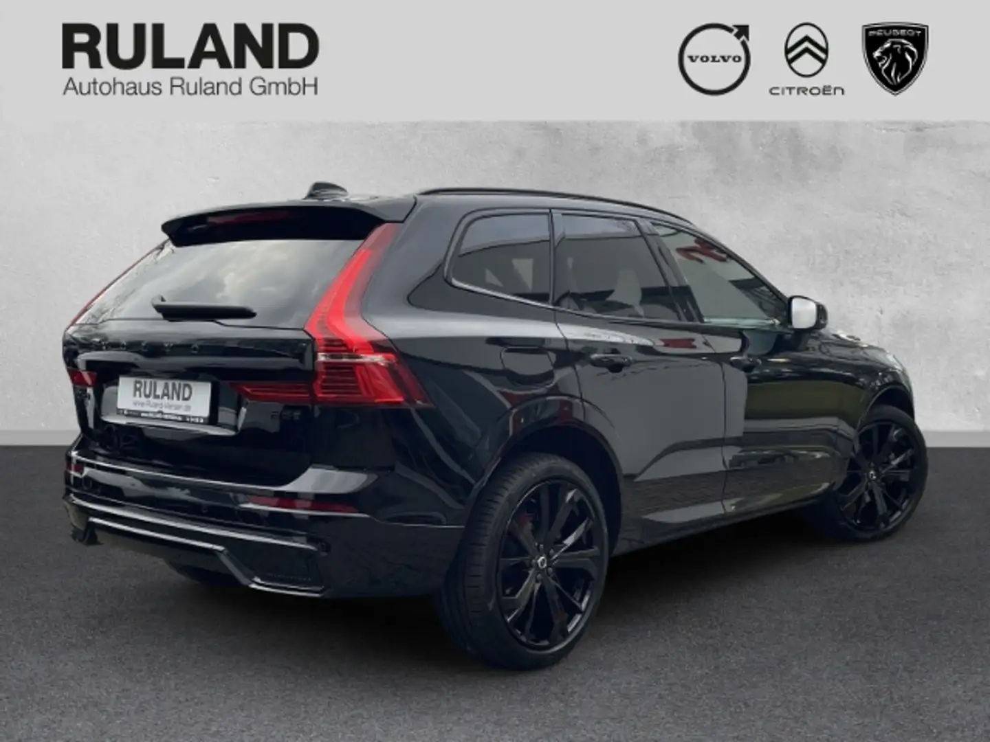 Volvo XC60 Plus Black Edition AWD El. Panodach Navi Leder Dig Noir - 2