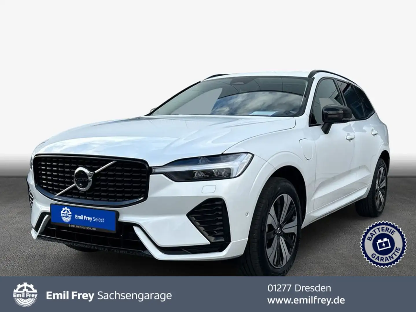 Volvo XC60 XC60 T6 AWD Plug-in Hybrid Plus Dark Business Weiß - 1