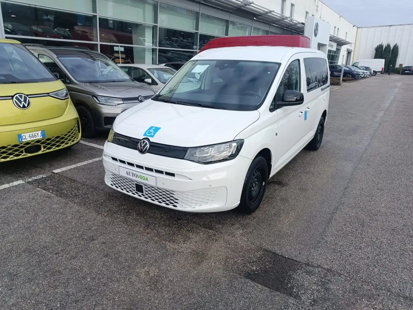 Volkswagen Caddy MAXI 2.0 TDI DSG - RIBASSATO 5+1 - PREZZO IVA 4% Bianco - 2