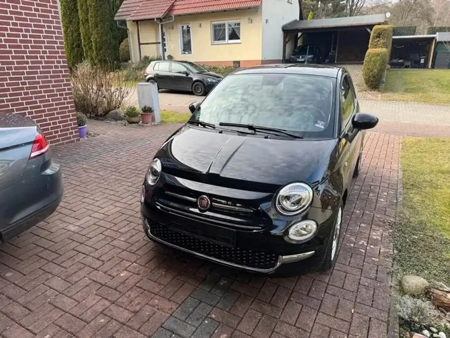 Fiat 500 1.2 8V Dualogic LOUNGE Black - 1