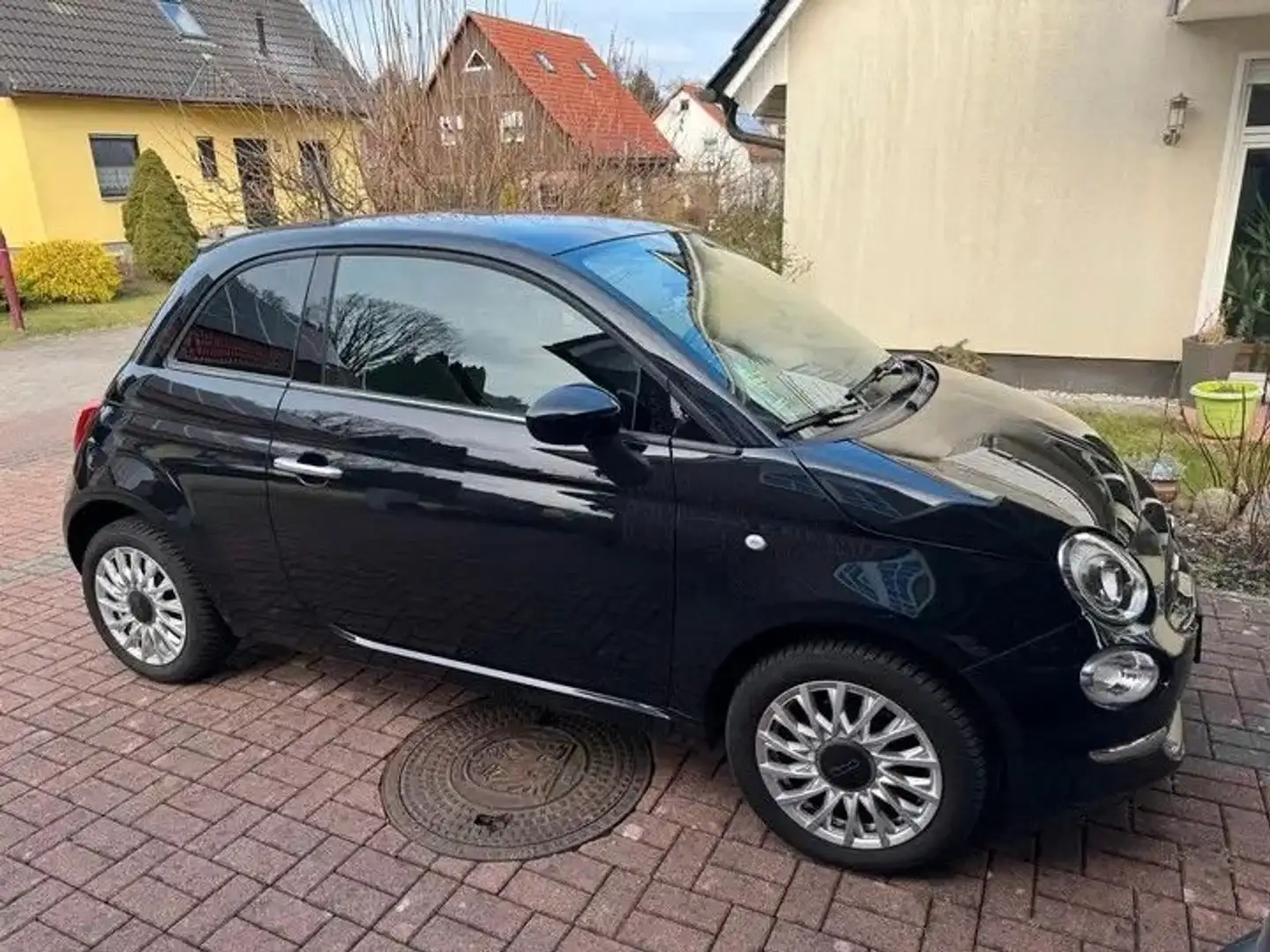 Fiat 500 1.2 8V Dualogic LOUNGE Black - 2