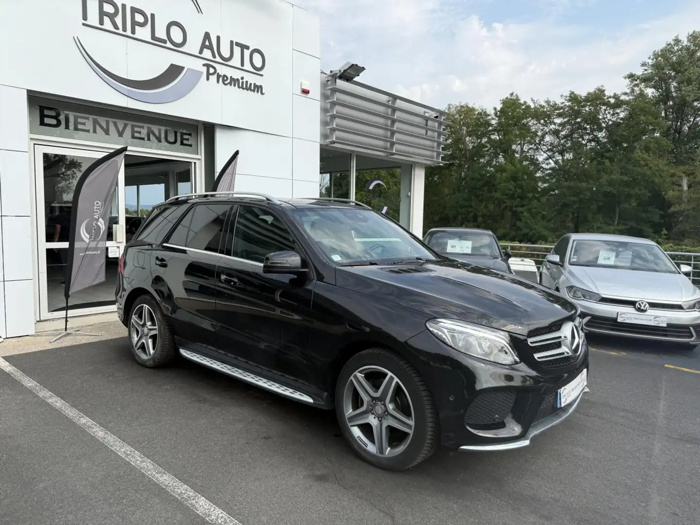 Mercedes-Benz GLE 350 GLE 350 d - BVA 9G-Tronic - Sportline 4-Matic GPS + CAMERA AR + TOIT PANORAMIQUE Noir - 1