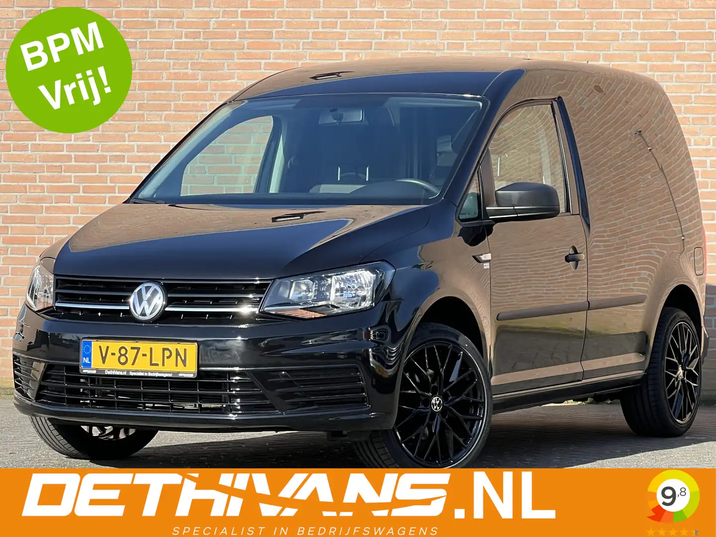 Volkswagen Caddy 2.0TDI Airconditioning / Cruisecontrol / Euro6 Negro - 1